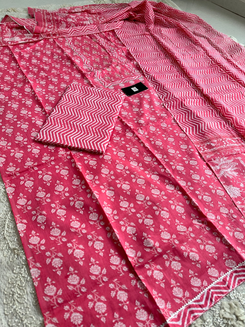 Pure HandBlock Printed Premium Cotton Suit