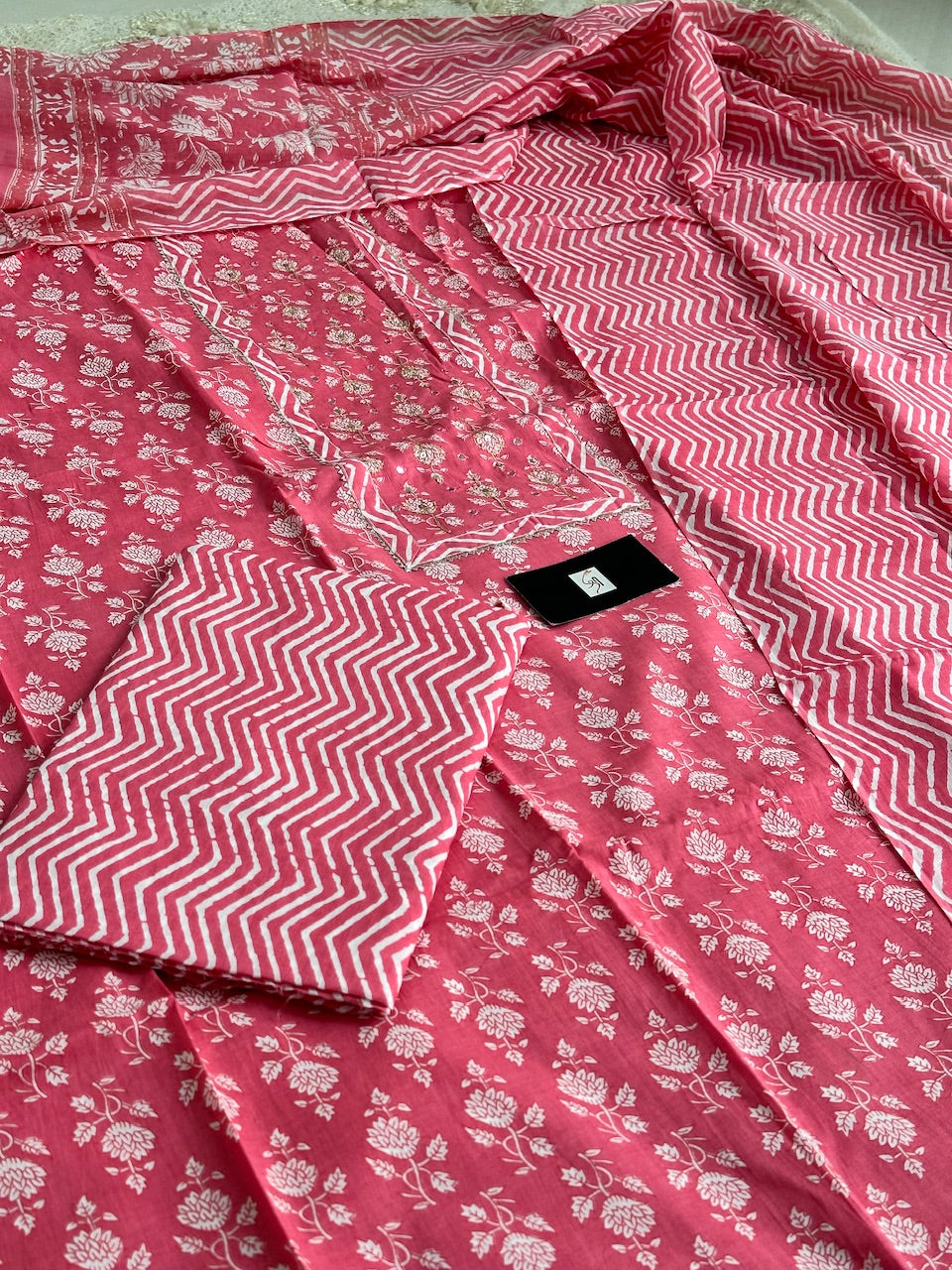 Pure HandBlock Printed Premium Cotton Suit