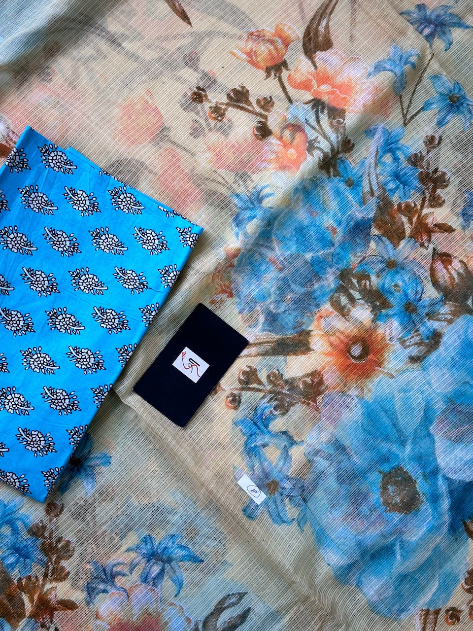 Pure Digital Printed Kota Cotton Doria Saree