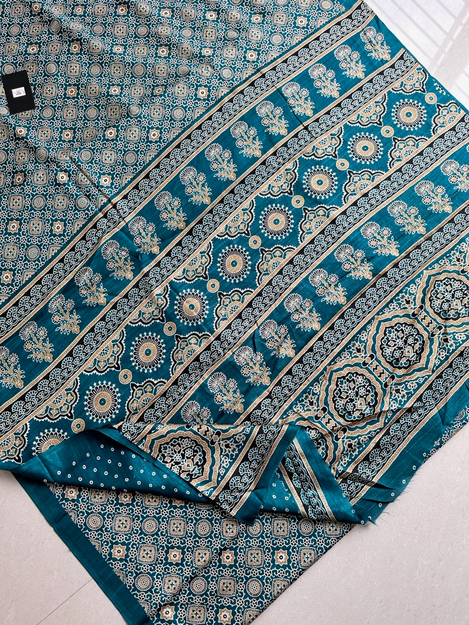 Semi Tussar Modal Silk Saree