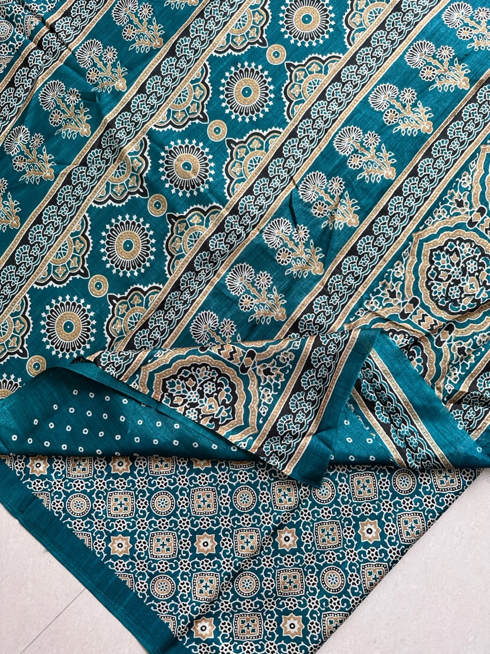 Semi Tussar Modal Silk Saree