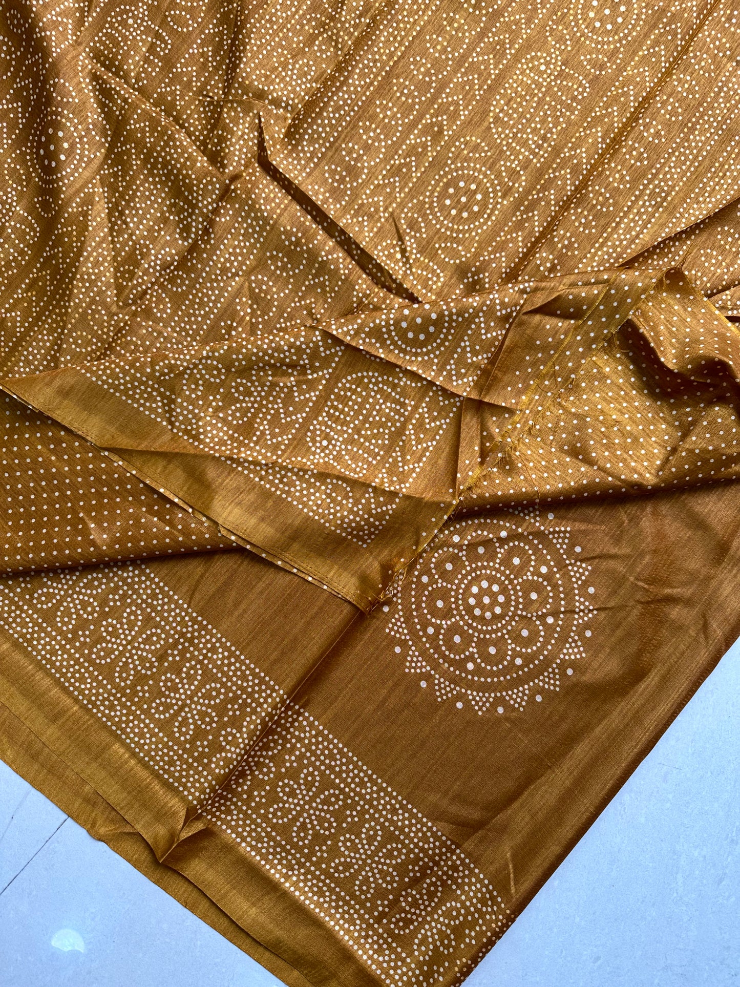 Semi Tussar Modal Silk Saree