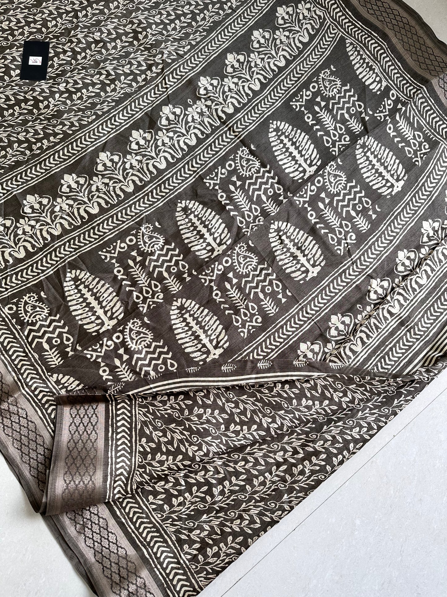 Printed Semi Dola Silk Saree