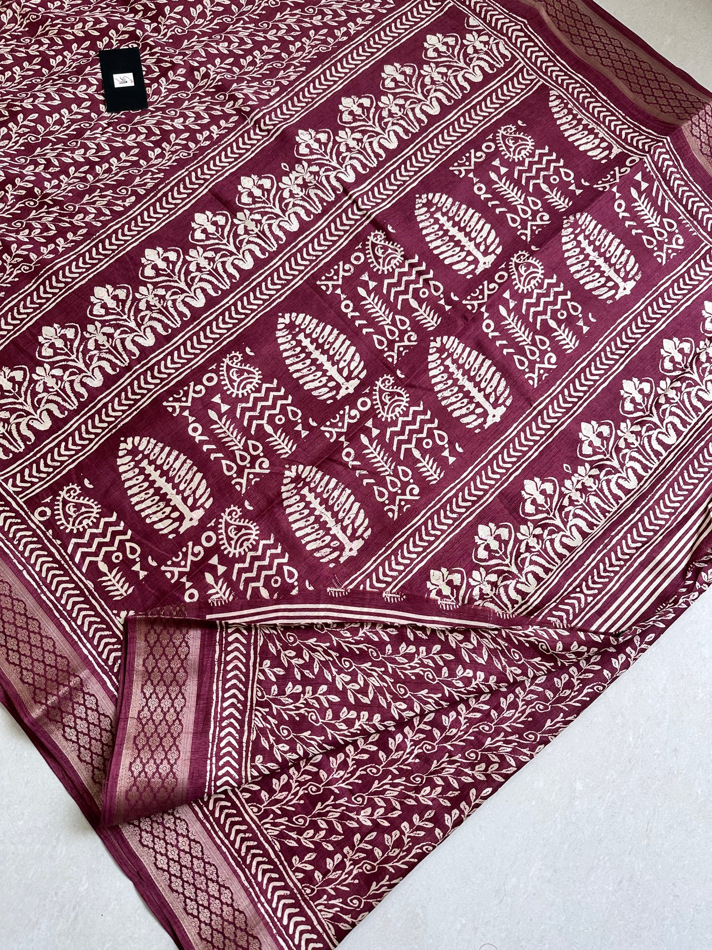 Printed Semi Dola Silk Saree