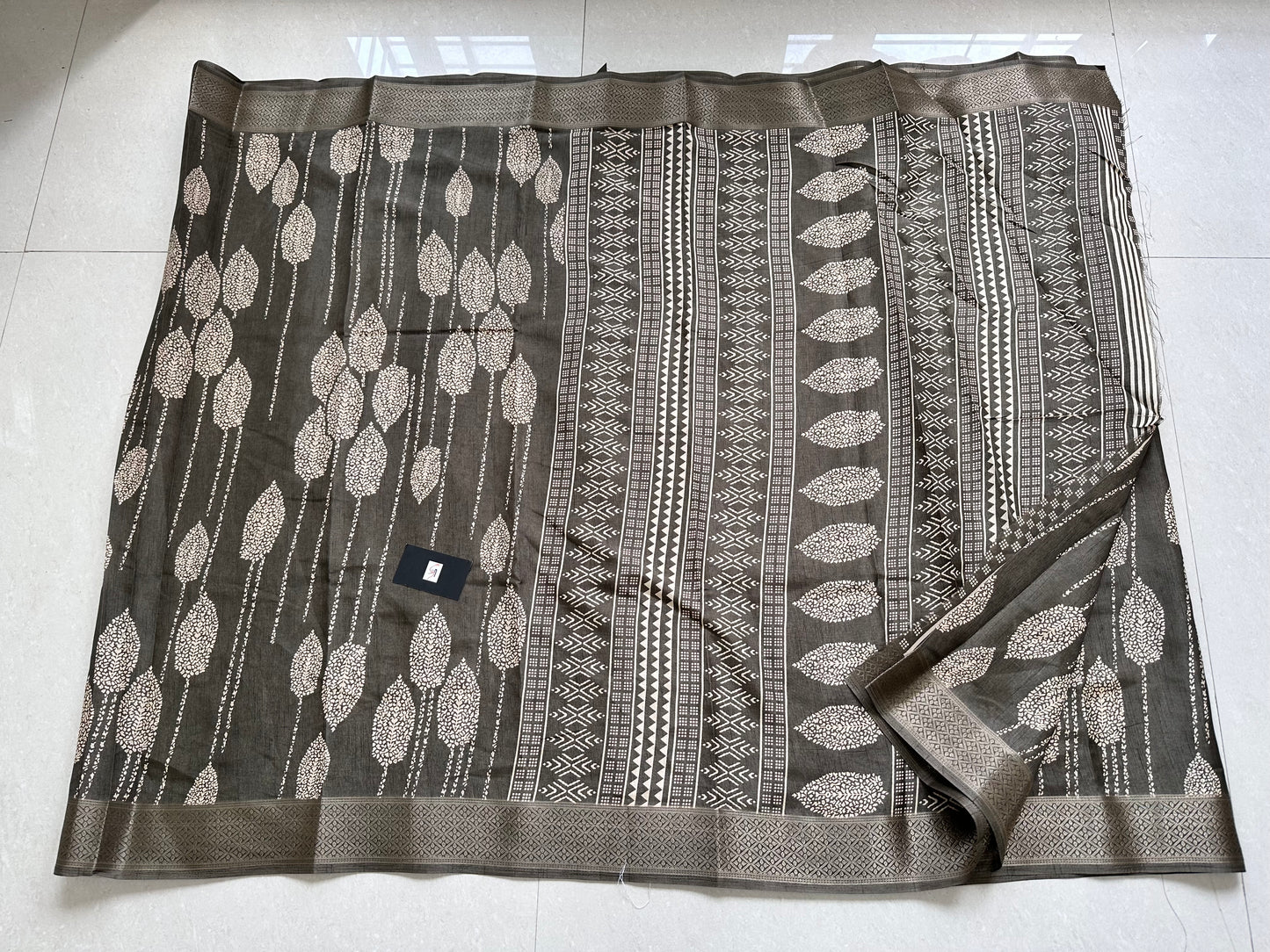 Printed Semi Dola Silk Saree