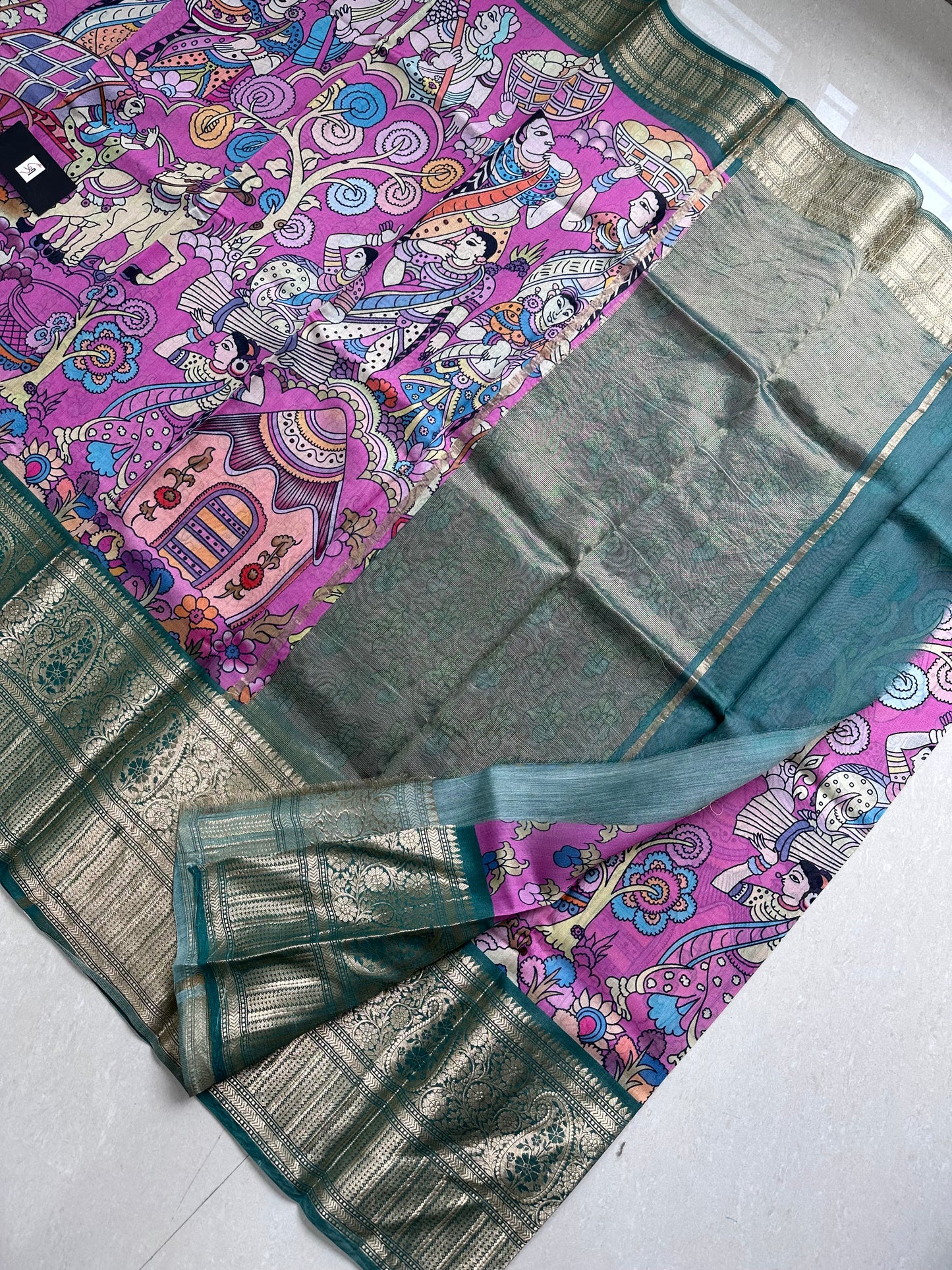 Pure Spun Silk Saree