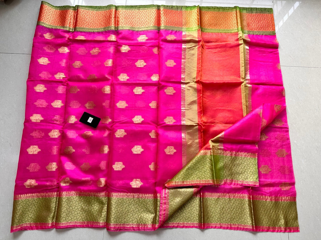 Pure Weaved Organza Silk Saree