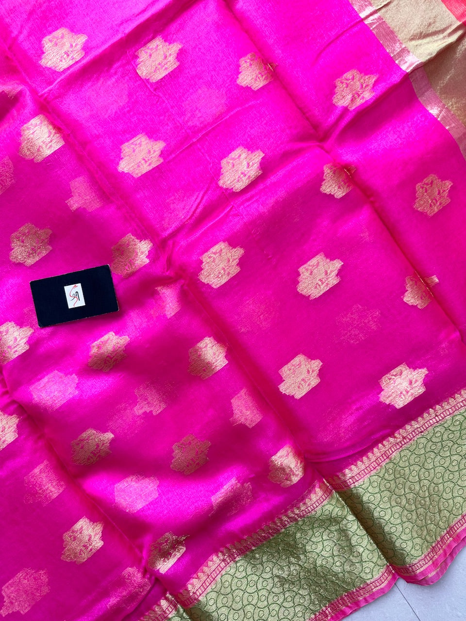 Pure Weaved Organza Silk Saree