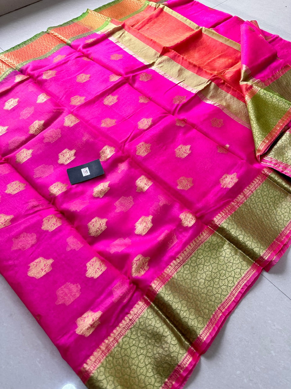 Pure Weaved Organza Silk Saree