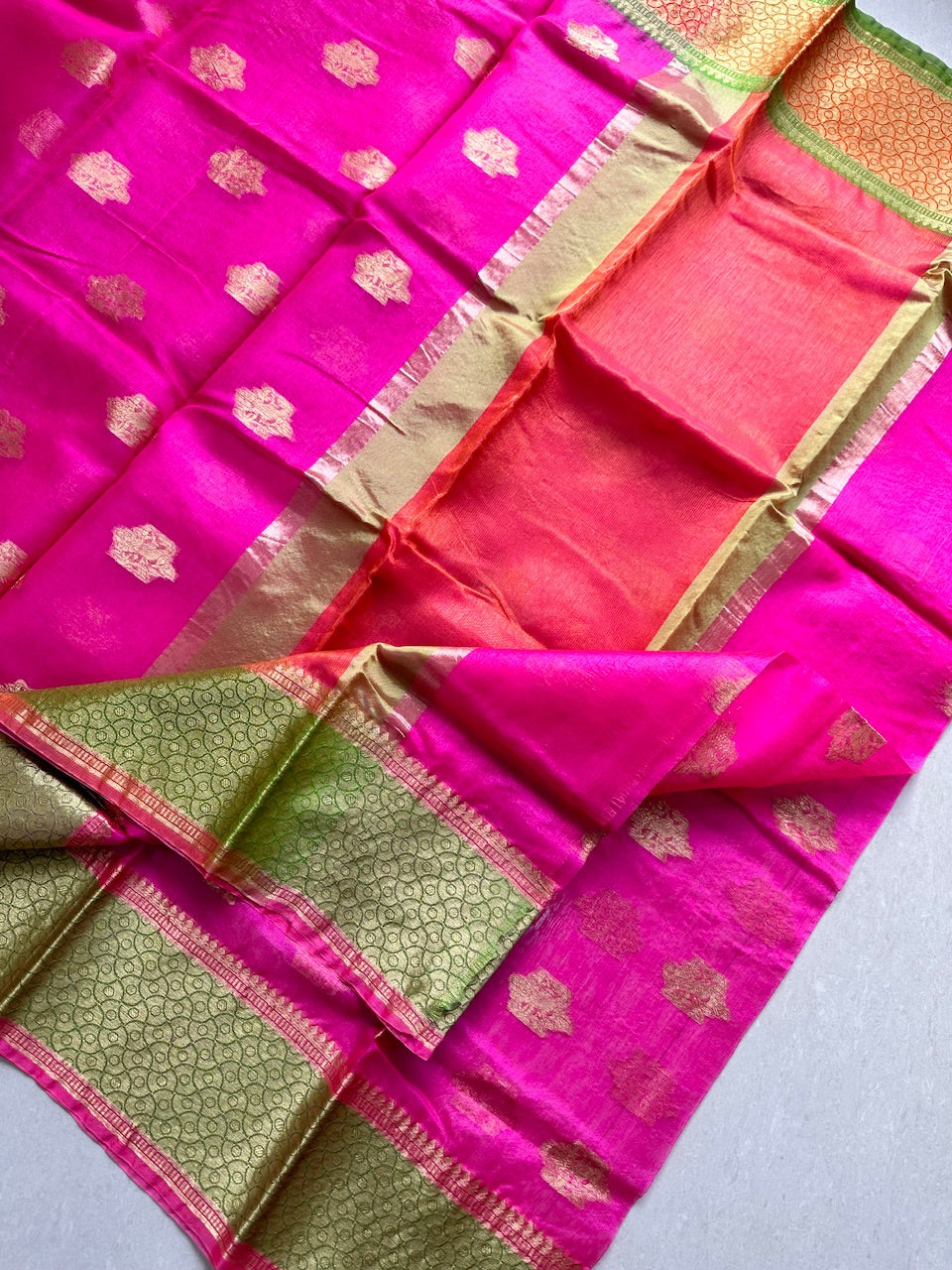 Pure Weaved Organza Silk Saree