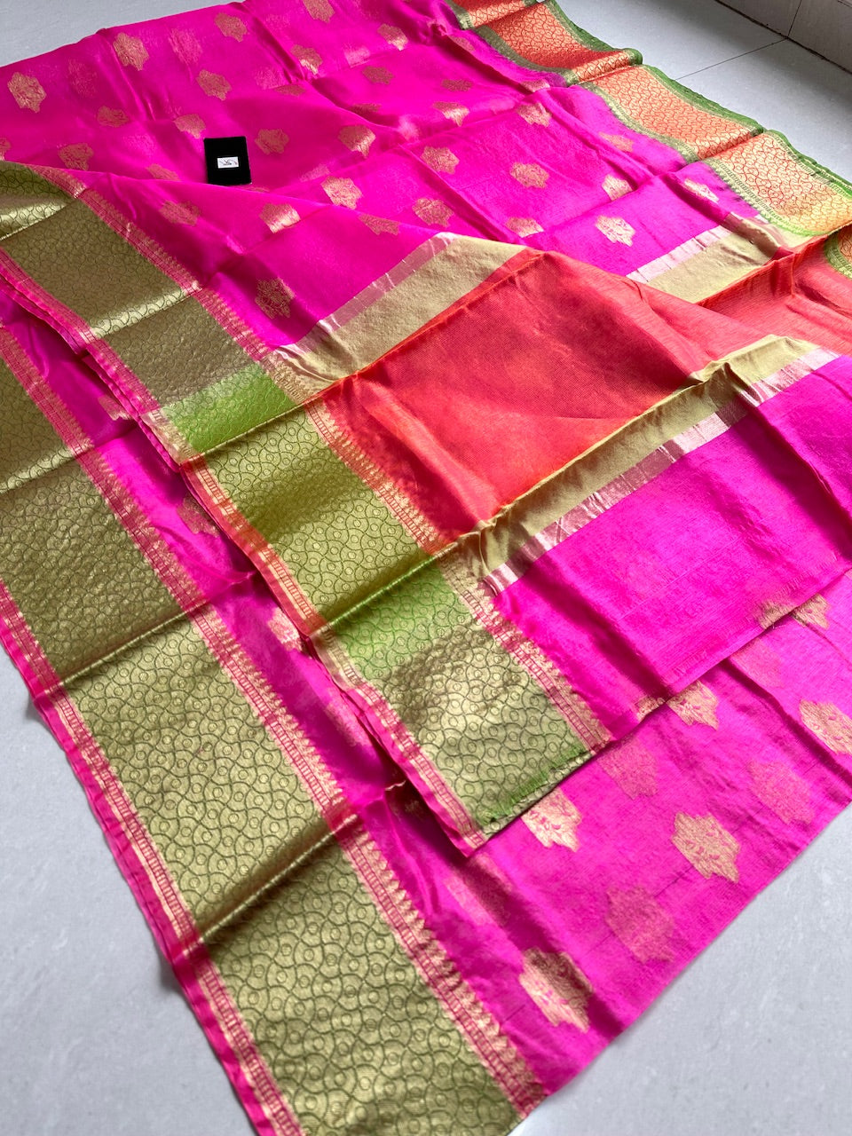 Pure Weaved Organza Silk Saree