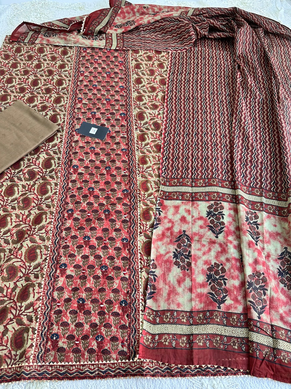 Pure HandBlock Printed Premium Cotton Suit