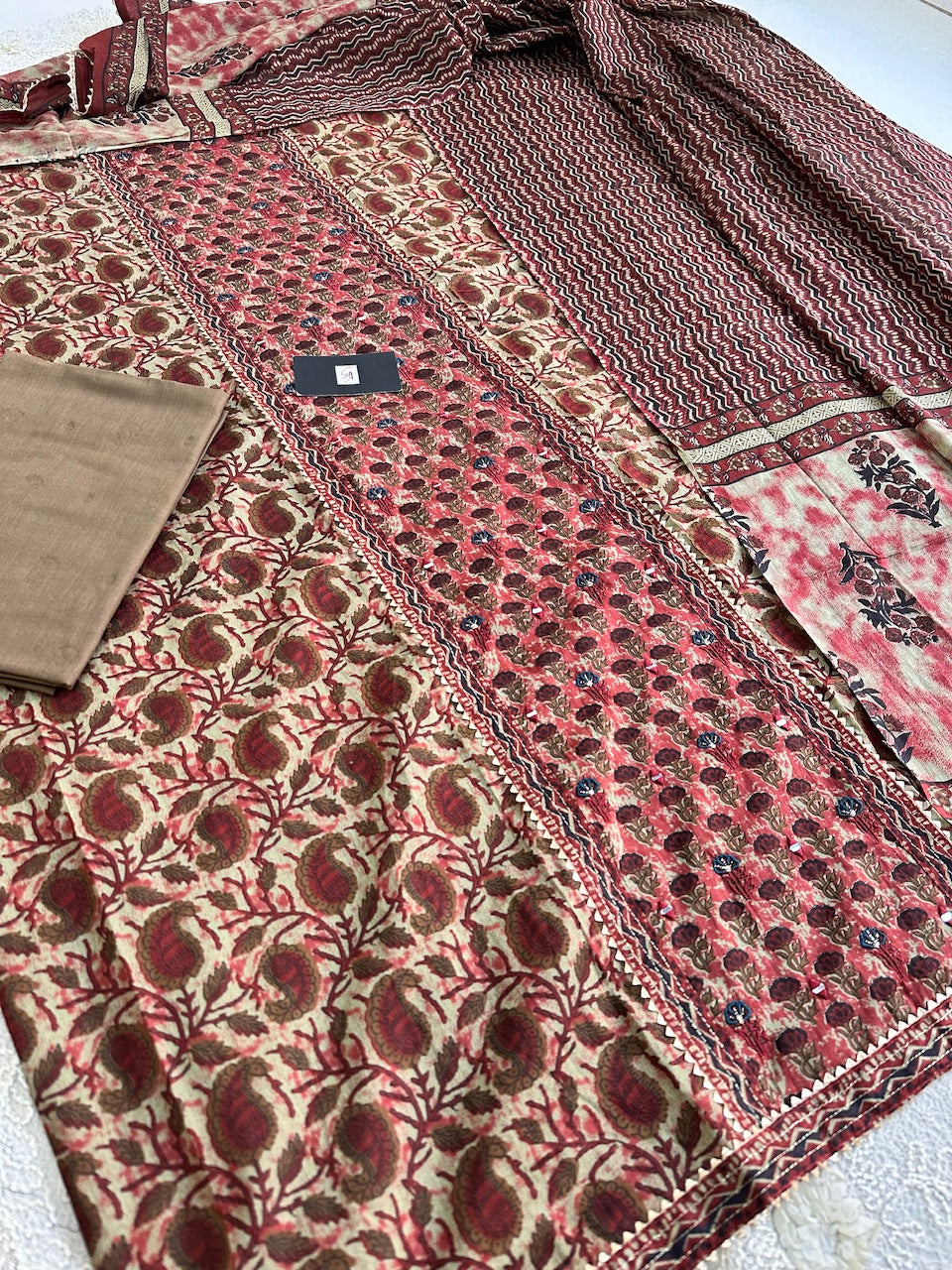 Pure HandBlock Printed Premium Cotton Suit