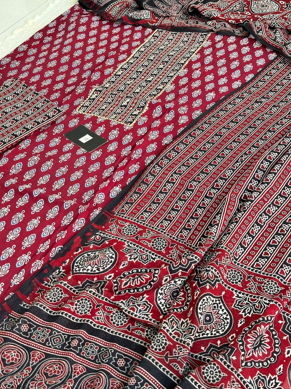 Pure HandBlock Printed Premium Cotton Suit