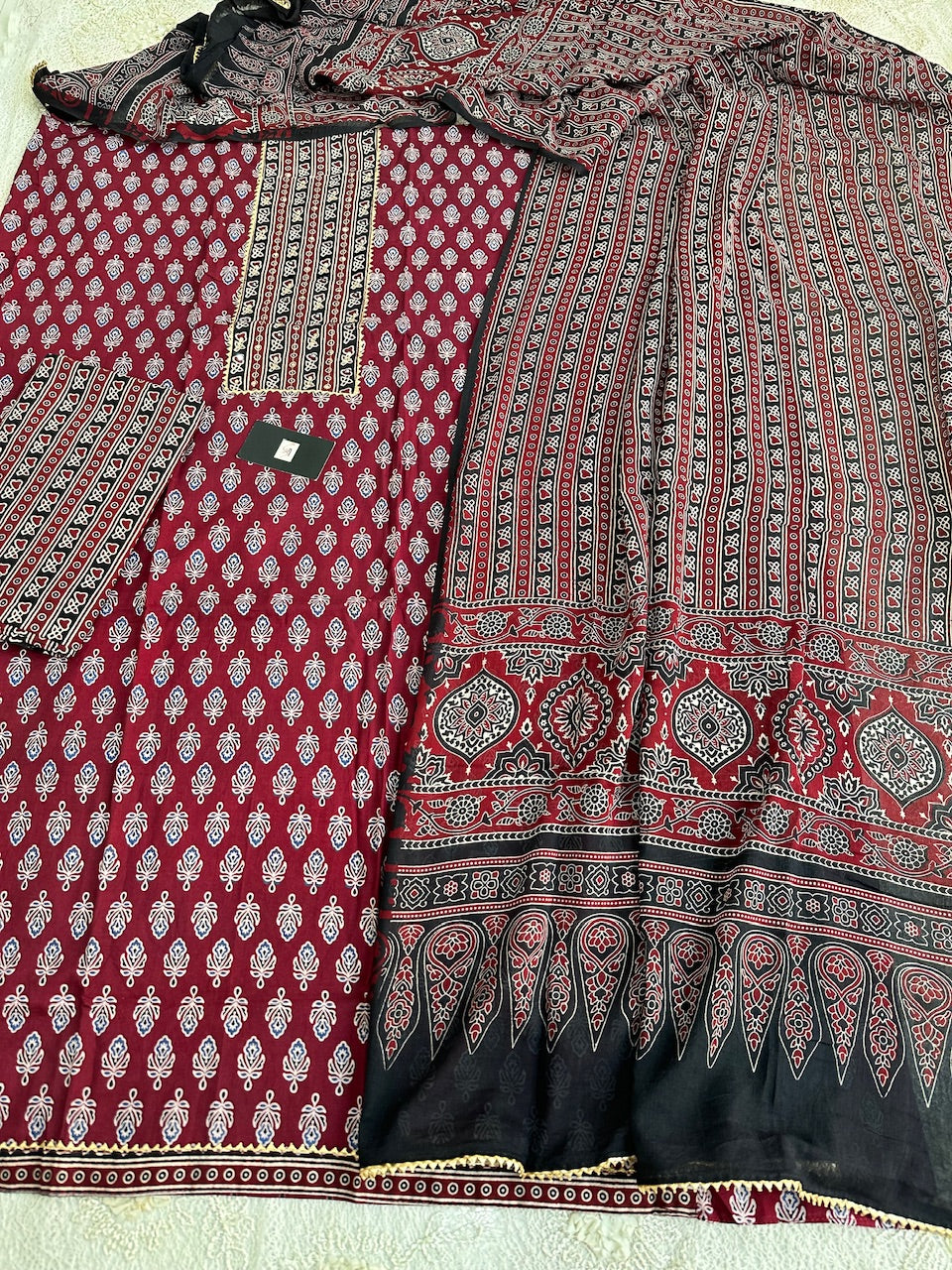 Pure HandBlock Printed Premium Cotton Suit