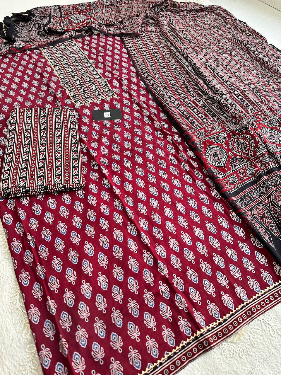 Pure HandBlock Printed Premium Cotton Suit