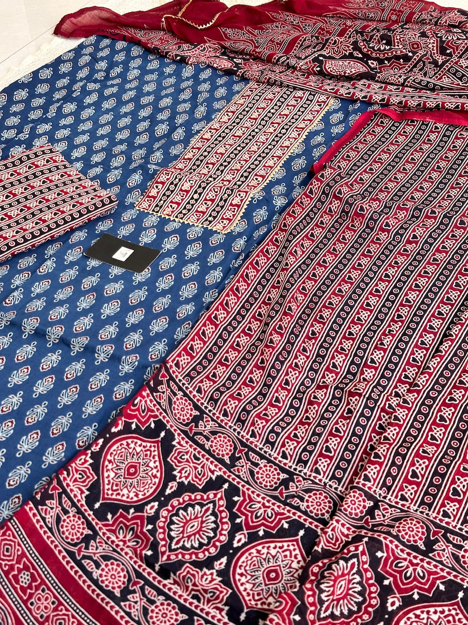 Pure HandBlock Printed Premium Cotton Suit