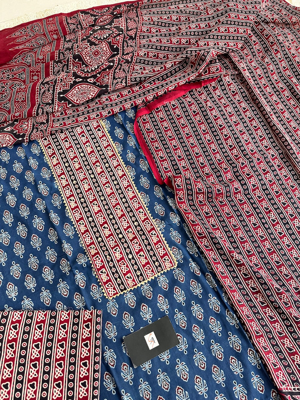 Pure HandBlock Printed Premium Cotton Suit