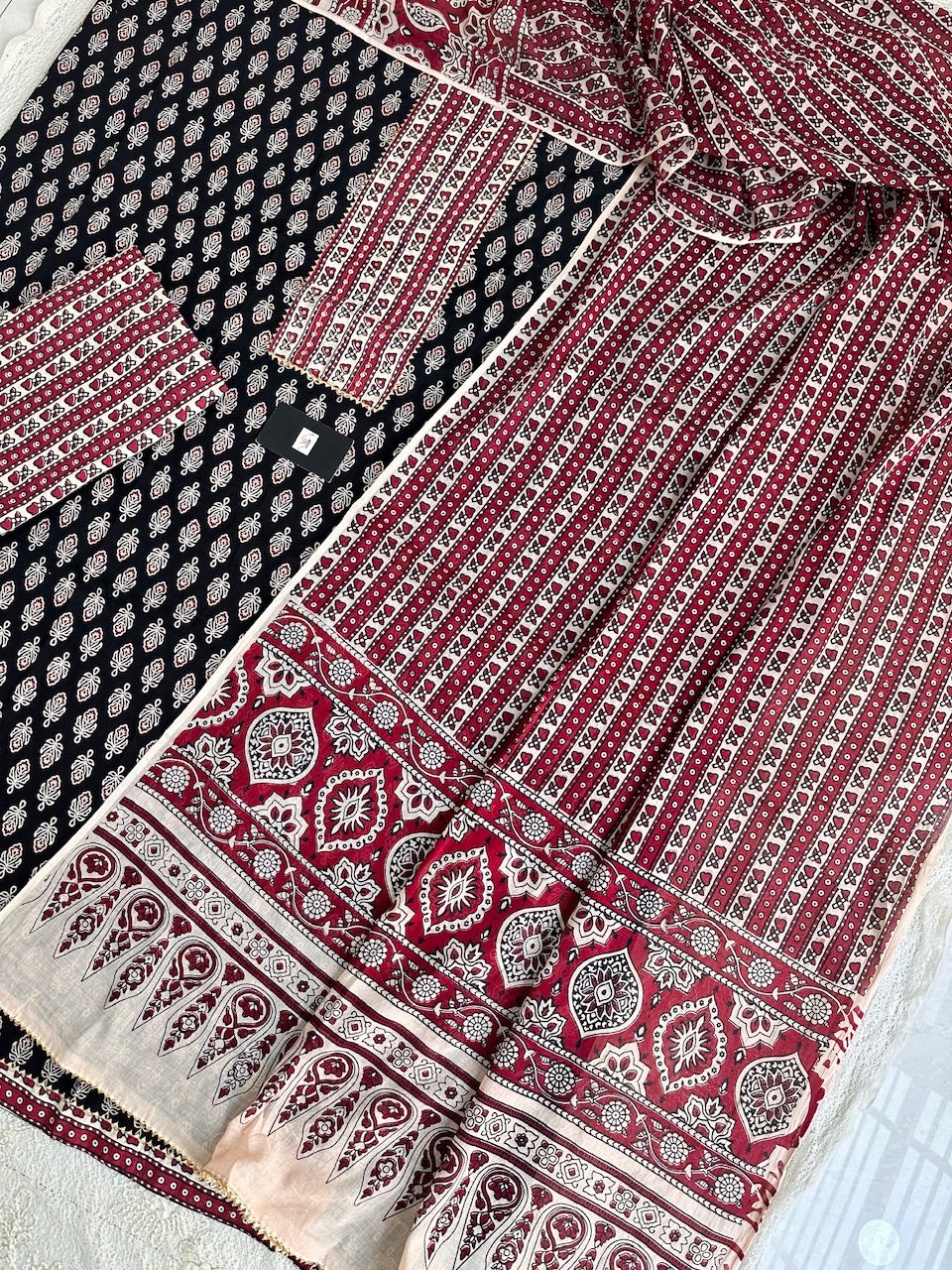 Pure HandBlock Printed Premium Cotton Suit