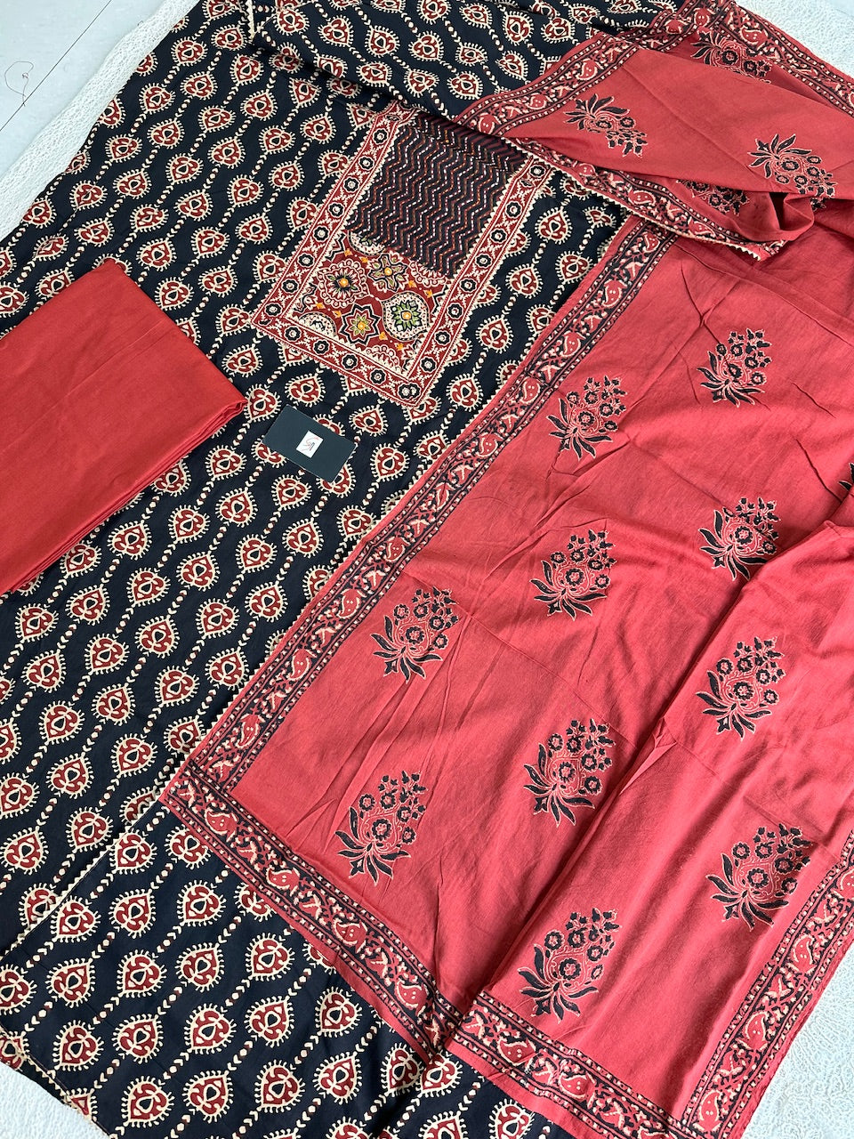 Pure HandBlock Printed Premium Cotton Suit