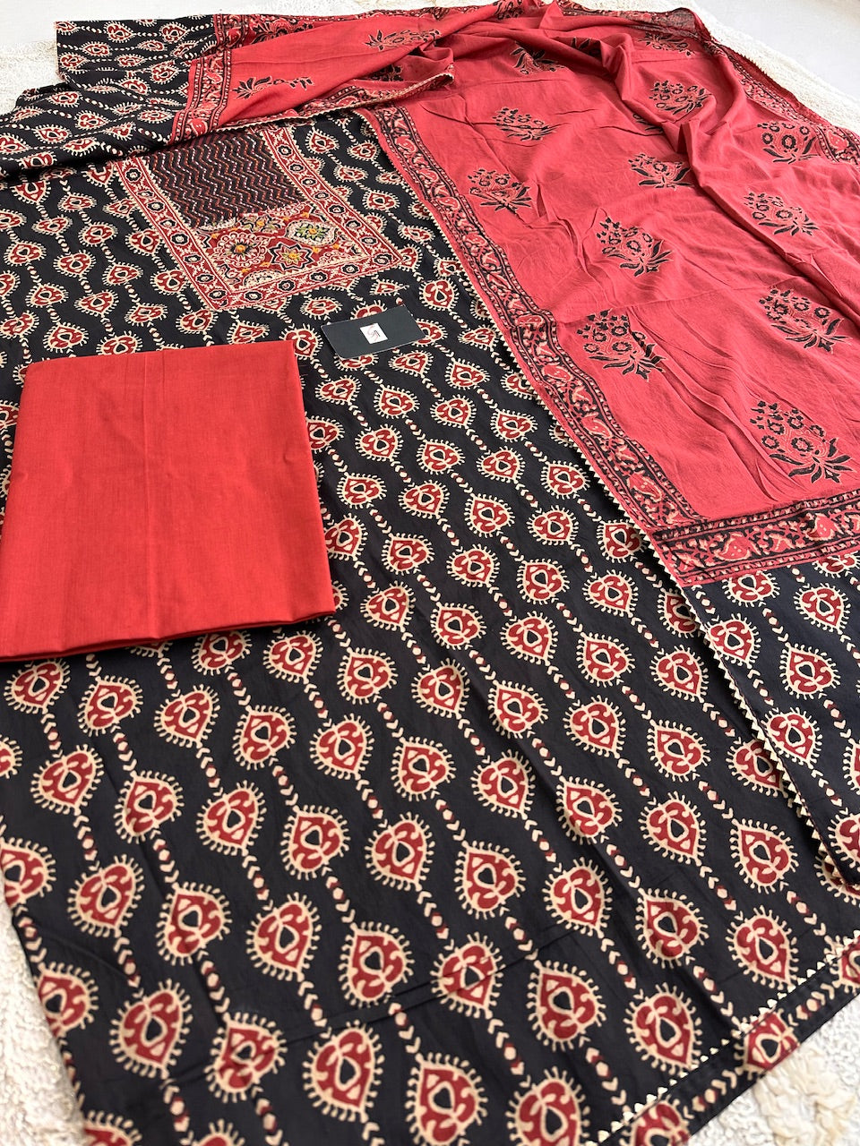 Pure HandBlock Printed Premium Cotton Suit