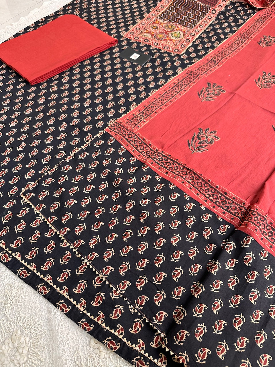 Pure HandBlock Printed Premium Cotton Suit