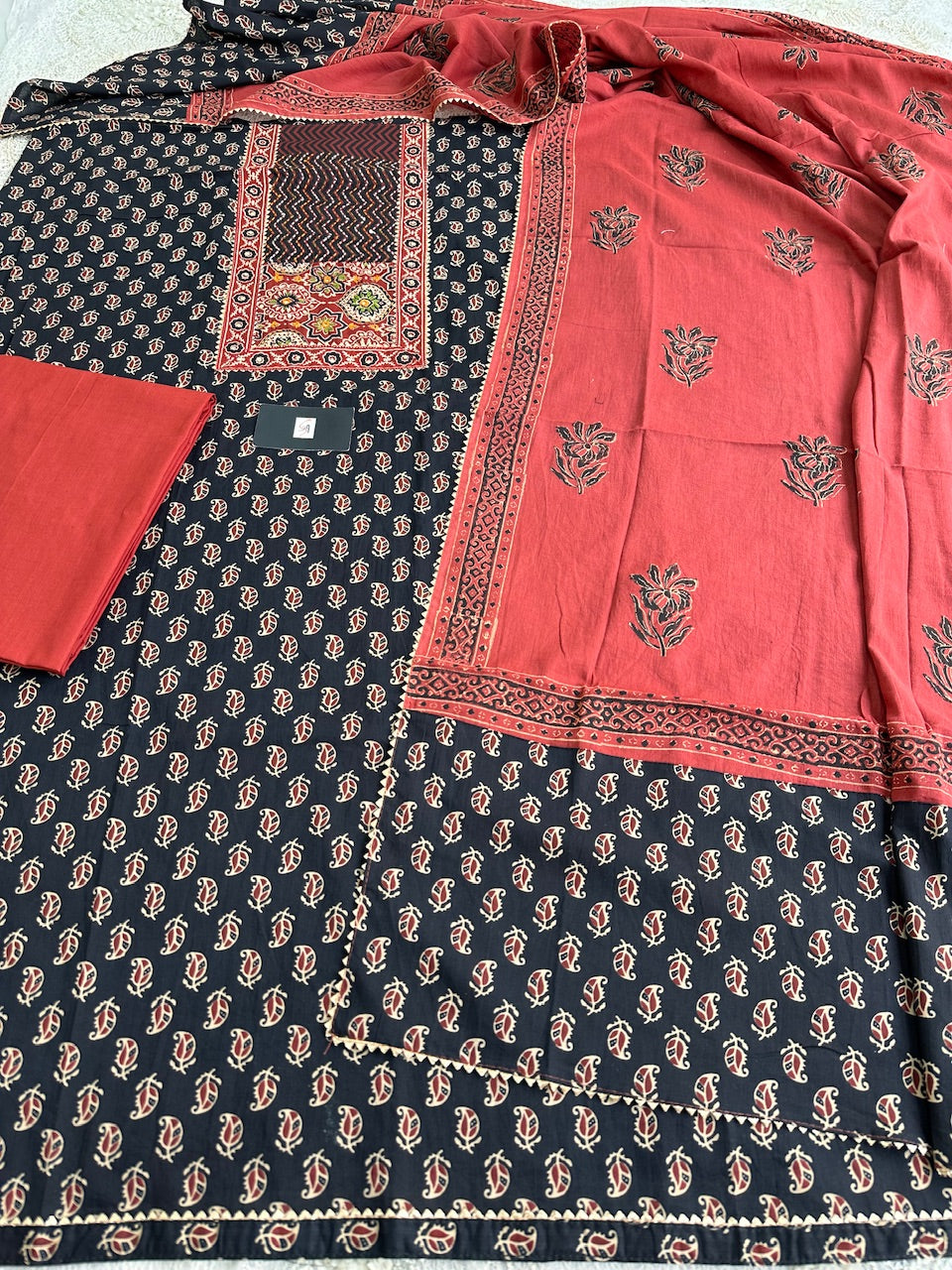 Pure HandBlock Printed Premium Cotton Suit