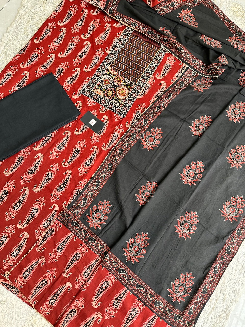 Pure HandBlock Printed Premium Cotton Suit