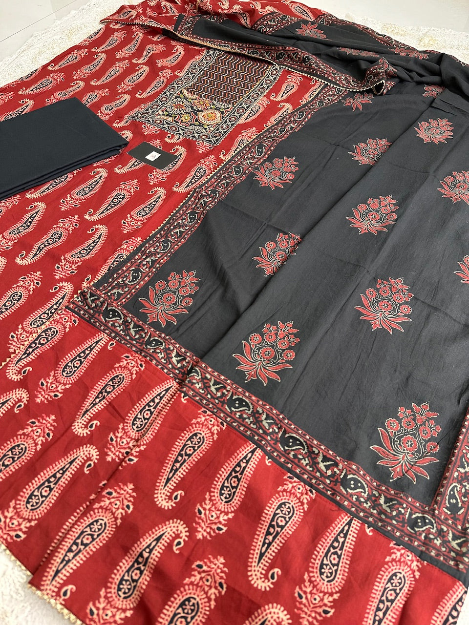 Pure HandBlock Printed Premium Cotton Suit