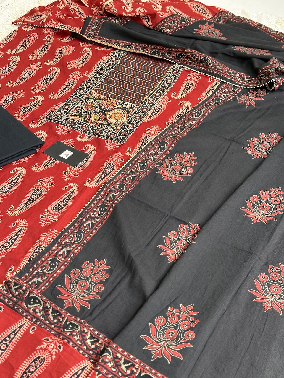 Pure HandBlock Printed Premium Cotton Suit