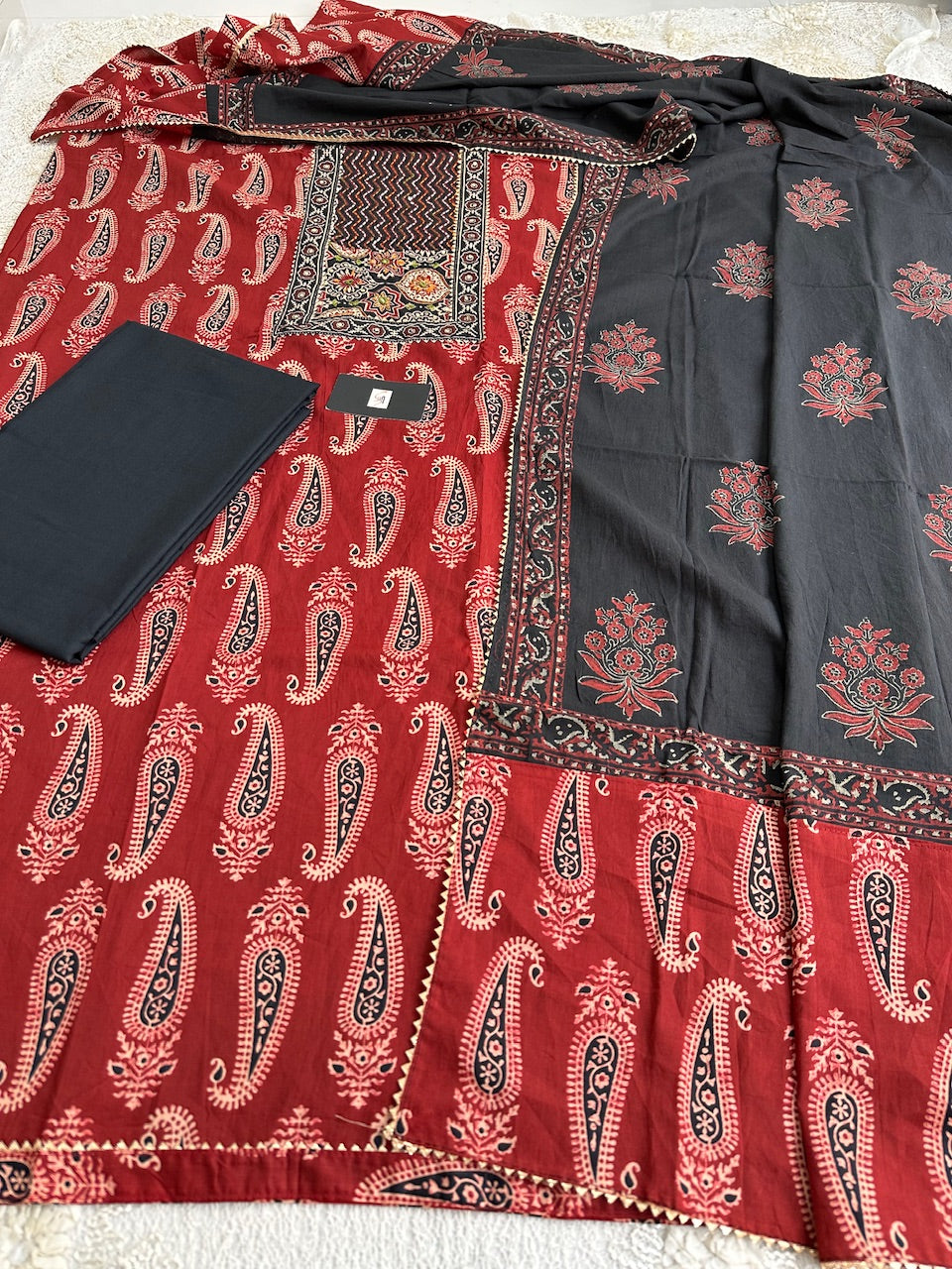 Pure HandBlock Printed Premium Cotton Suit