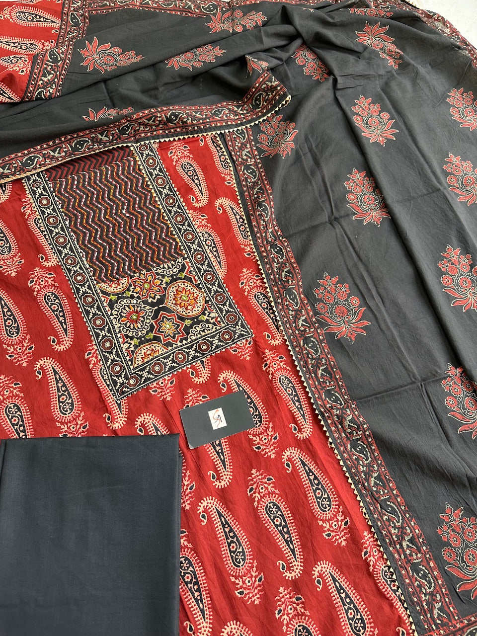 Pure HandBlock Printed Premium Cotton Suit