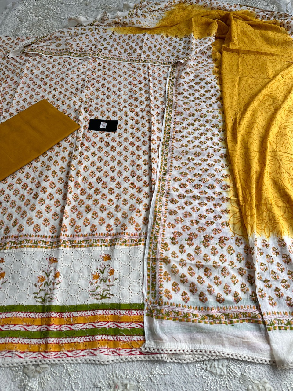 Pure HandBlock Printed Premium Cotton Suit